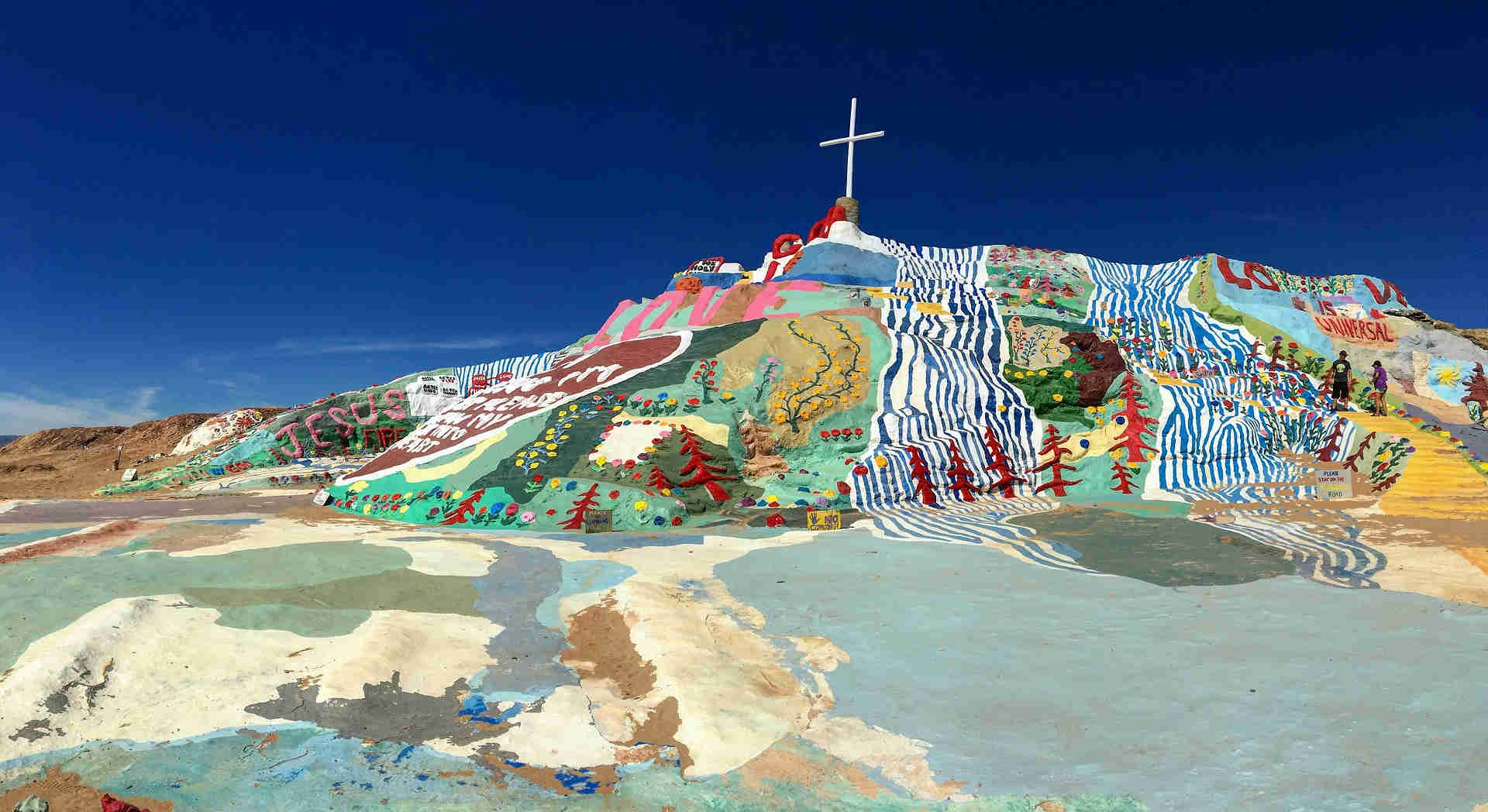 Salvation mountain